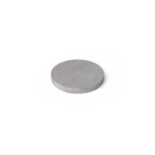 Oud Hollandse tegel rond 60x7cm lichtgrijs