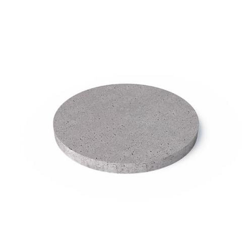 Oud Hollandse tegel rond 100x8cm lichtgrijs