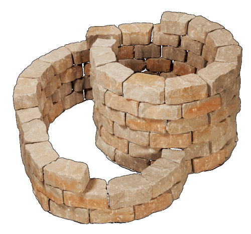 Redsun Promo wall Mont Blanc 24/17x13x10cm cm