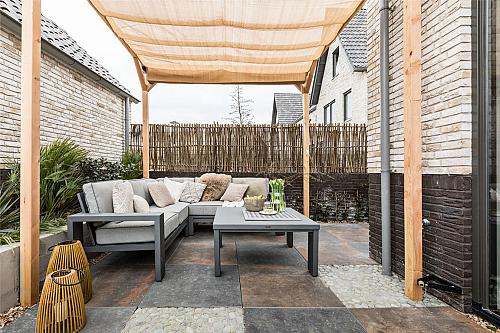 GeoCeramica® 80x80x4cm Corten Steel